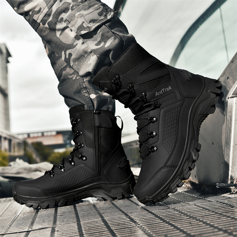 Guipure Lace Panel - 2025 nuevas botas tácticas para hombre,