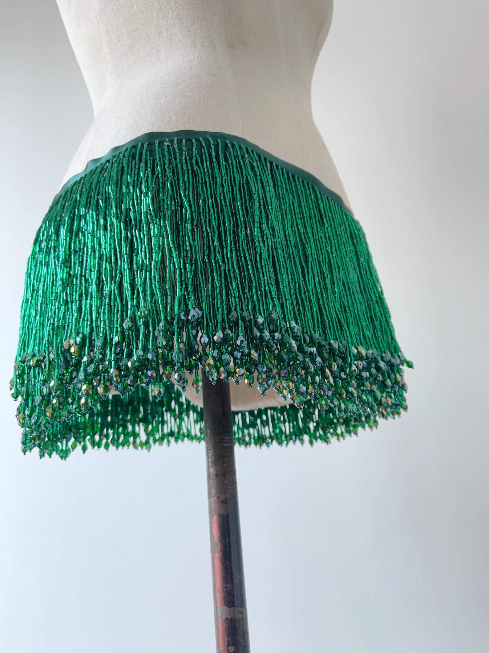 Beaded Trim Fringe - Adorno de borla con flecos de