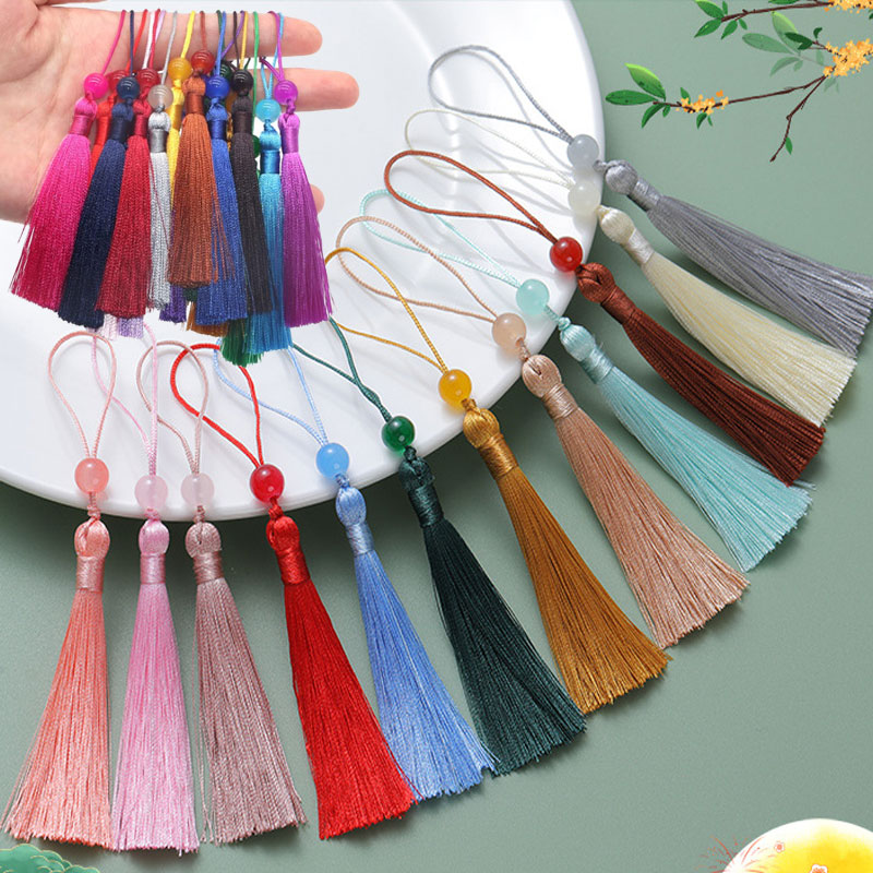 Beaded Trim Fringe - 5-100 Uds. Marcapáginas borlas con cuentas