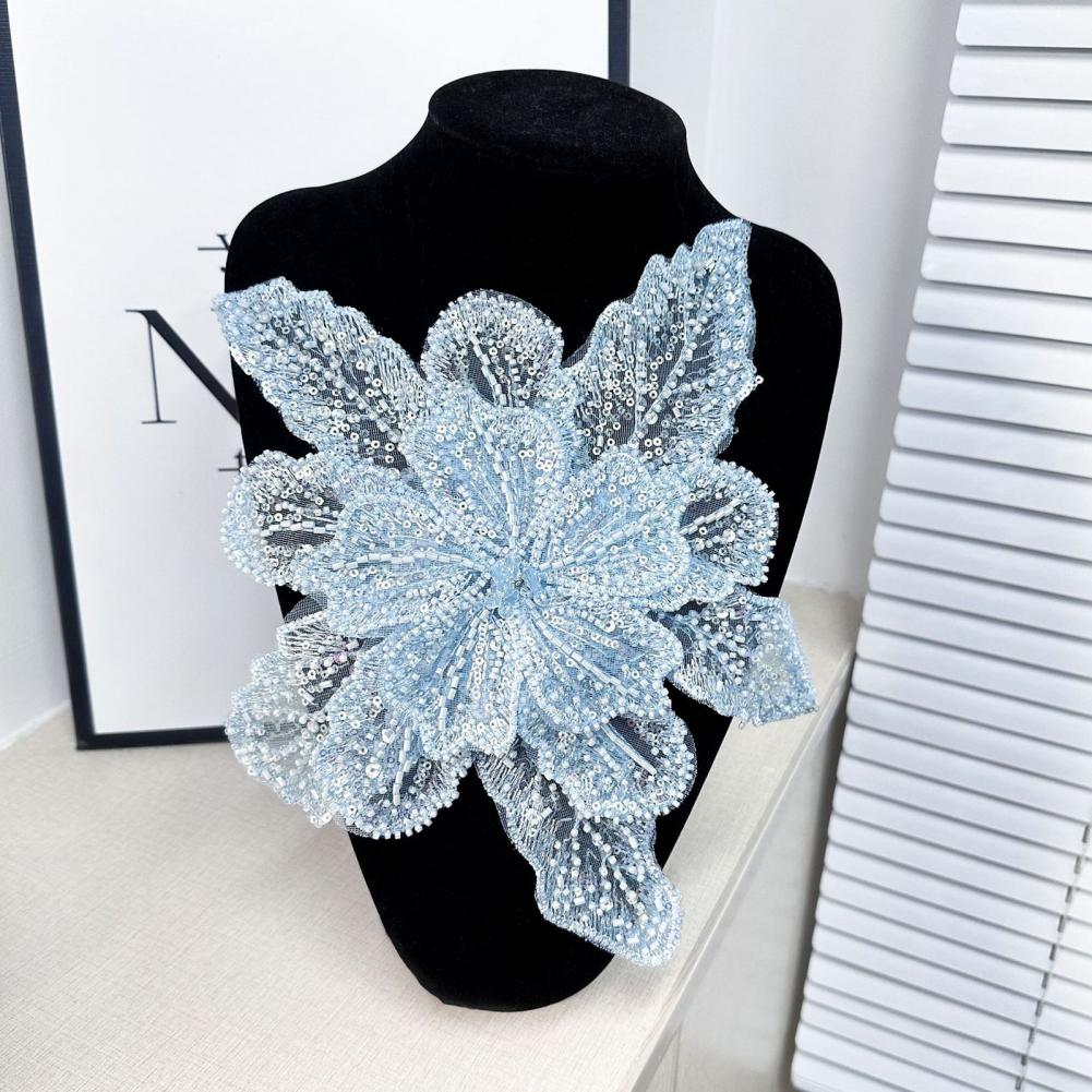 Applique Patch Flower - Ramillete de flores 3D, apliques de