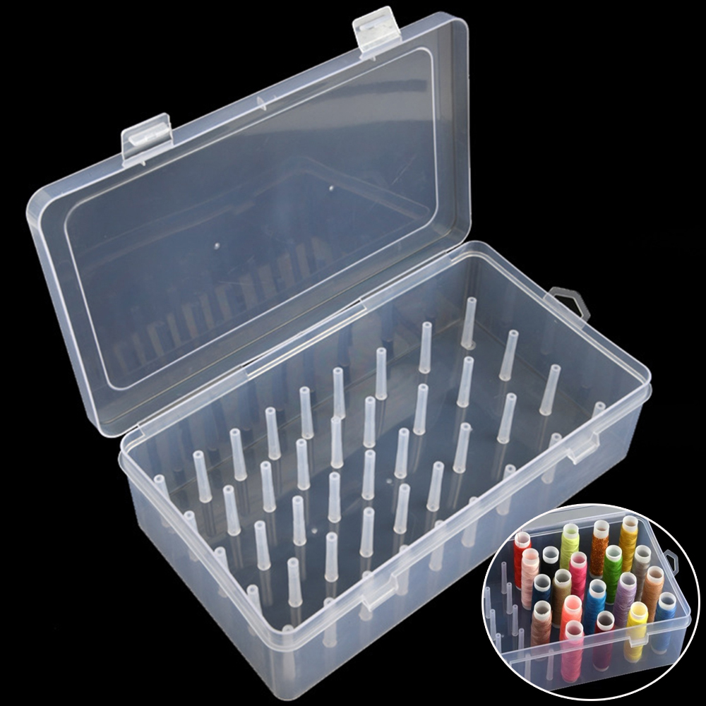 Craft Embellishment Storage - Nueva caja de hilo de coser,