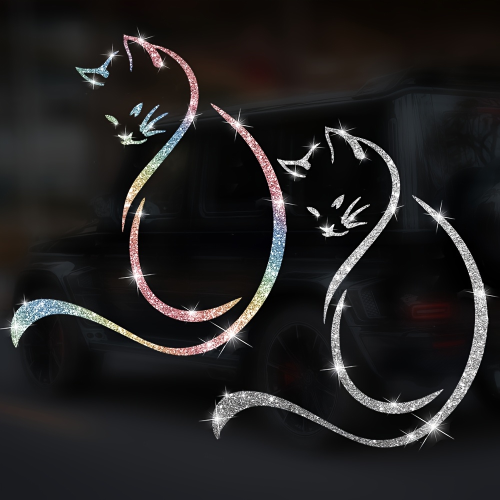 Glitter Vinyl Roll - 1 unidad de pegatinas de coche