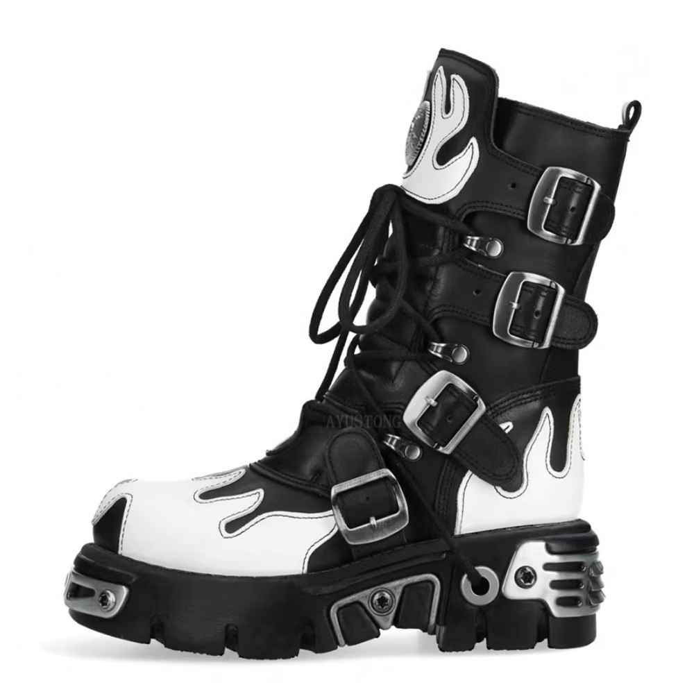 Nuevas Botas de Motocicleta de - Guipure Lace Panel reseña y precio