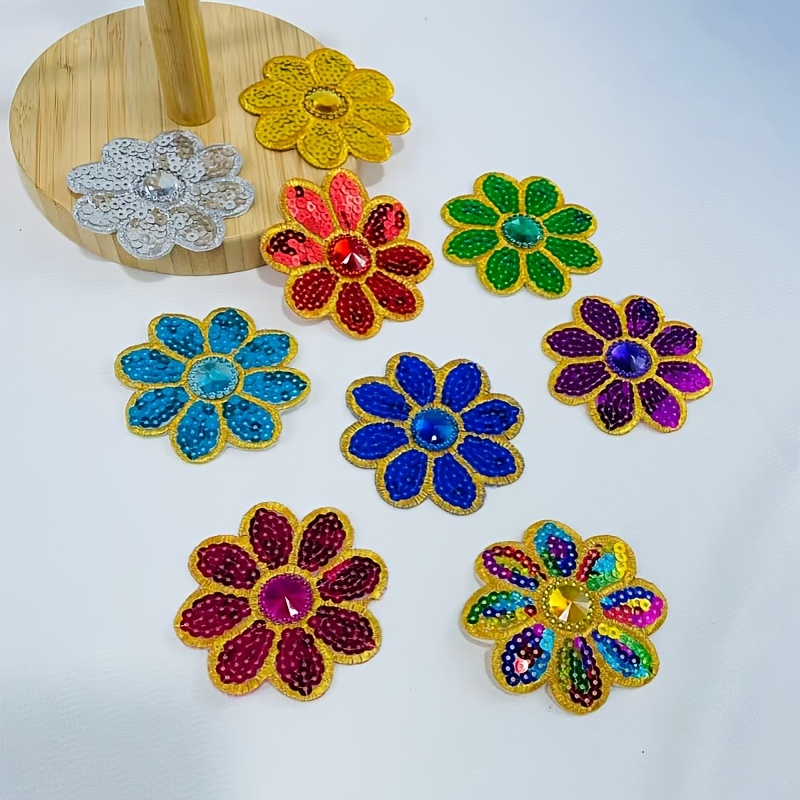 10 Piezas de Apliques de Flore - Applique Patch Flower reseña y precio