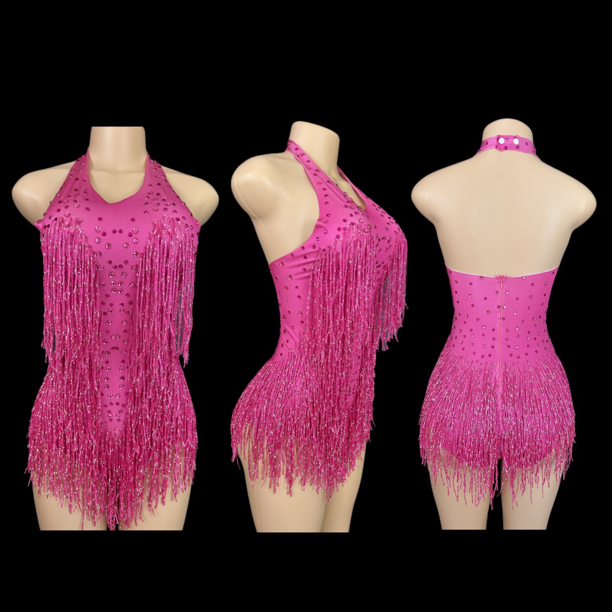 Body con flecos y diamantes de - Rhinestone Banding Trim reseña y precio