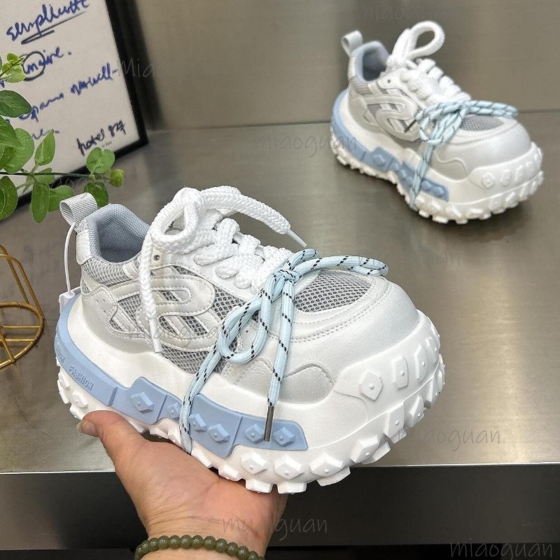 Zapatillas Deportivas de Plata - Guipure Lace Panel reseña y precio