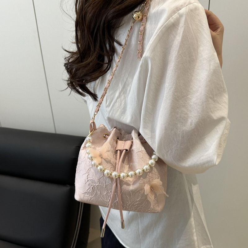 Elegante Bolso de Mano con Cor - Beaded Trim Fringe reseña y precio