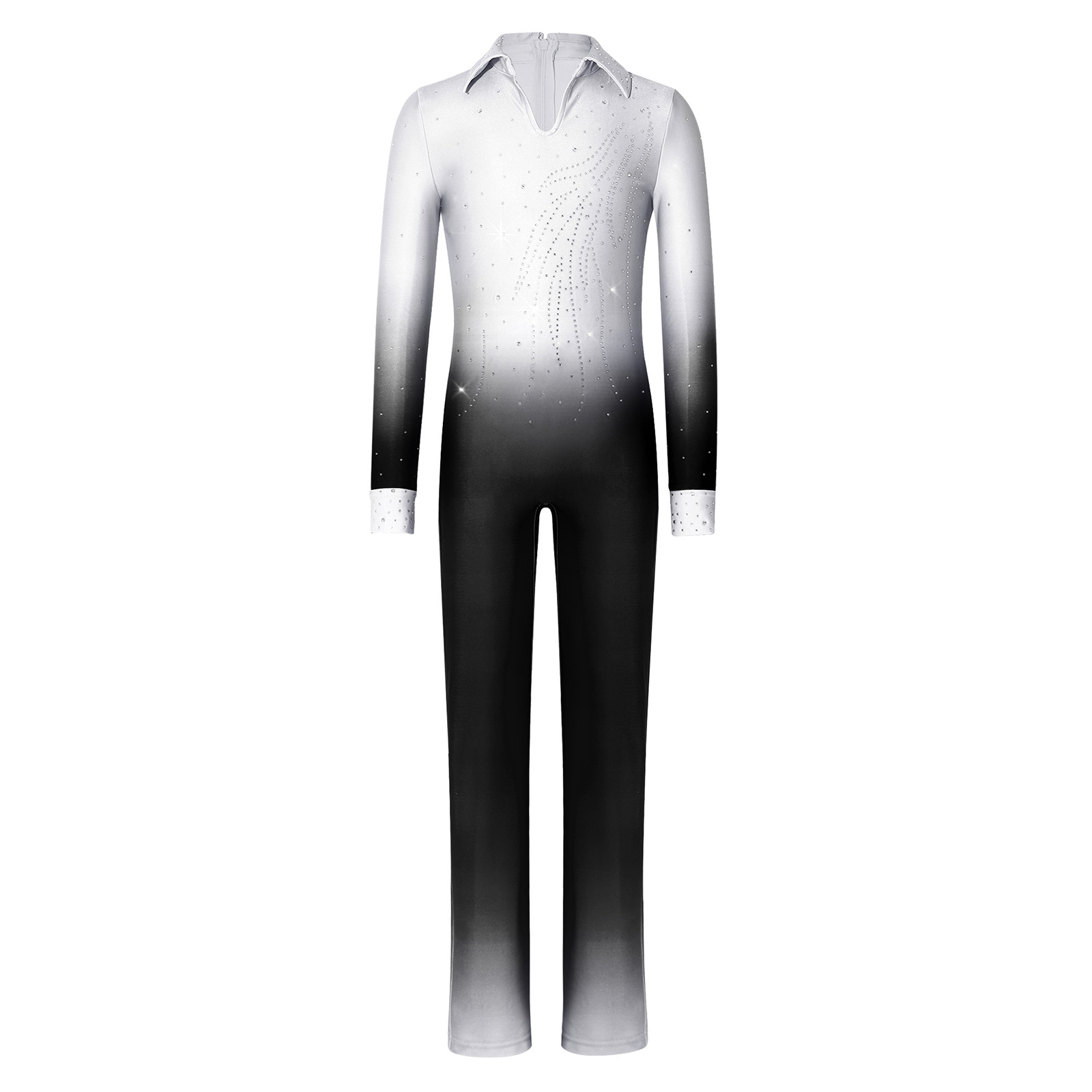 Traje de Patinaje Artístico pa - Rhinestone Banding Trim reseña y precio