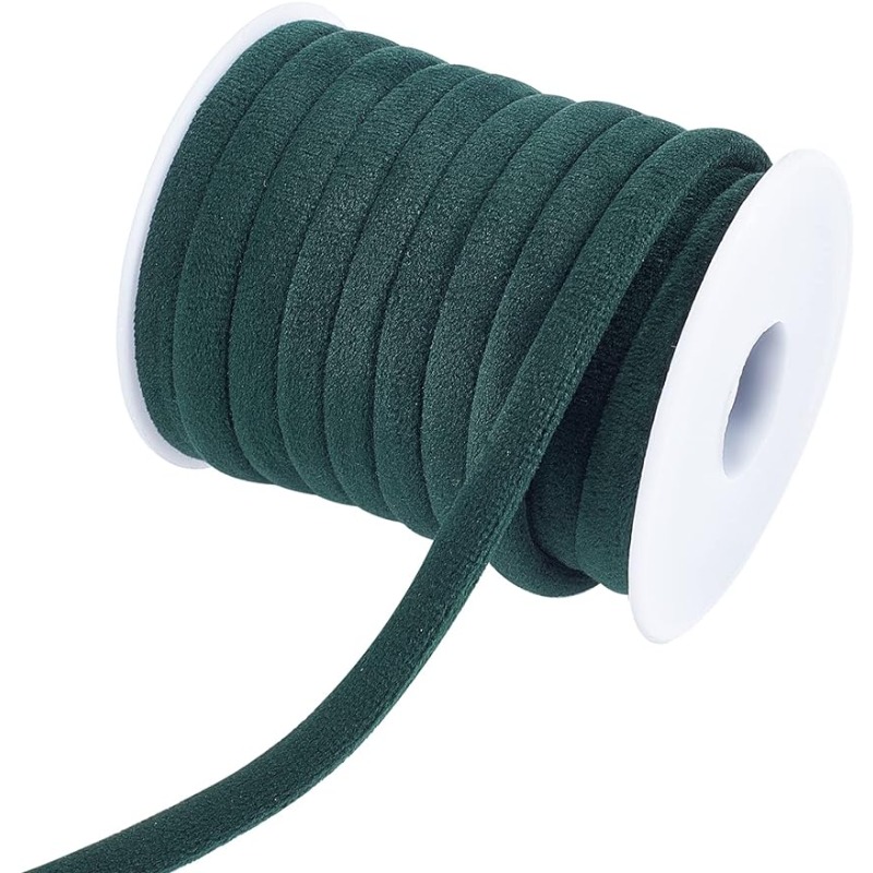 1 rollo de 10m, 8mm, cordón de - Velvet Ribbon Roll reseña y precio