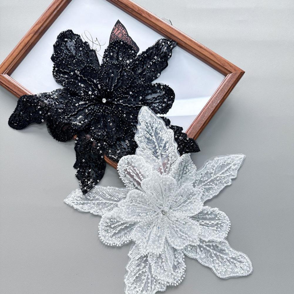 Ramillete de flores 3D, apliqu - Applique Patch Flower reseña y precio