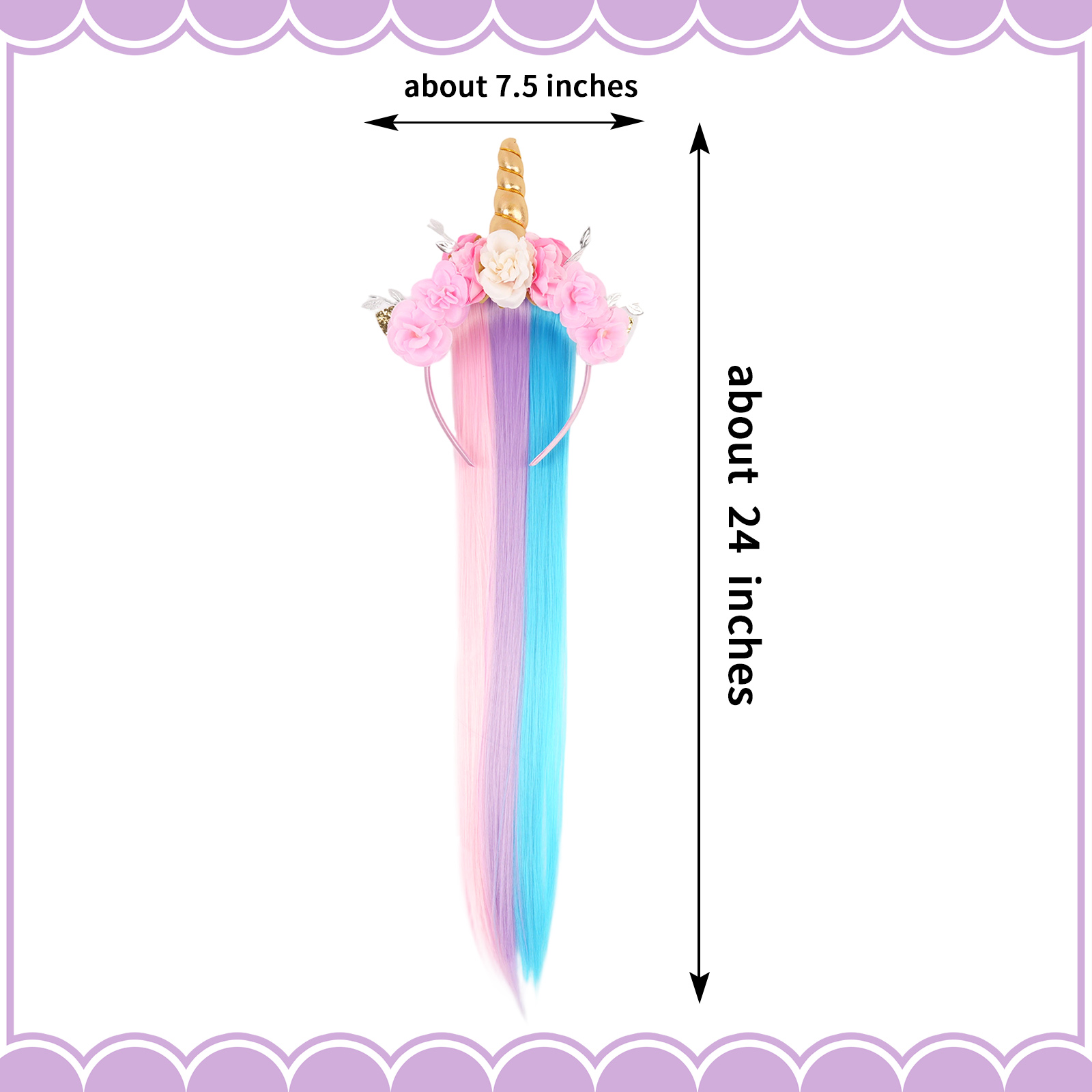Diadema de Encaje con Degradad - Tassel Fringe Trim reseña y precio