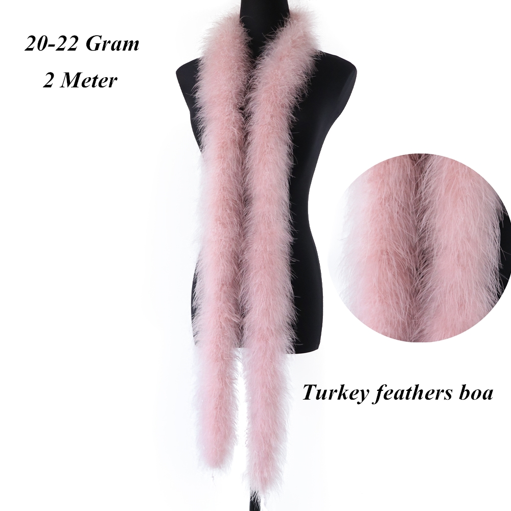 Boa de Plumas de Pavo Marabú E - Feather Trim Marabou reseña y precio